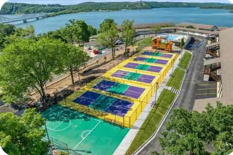 Resort pool and amenities